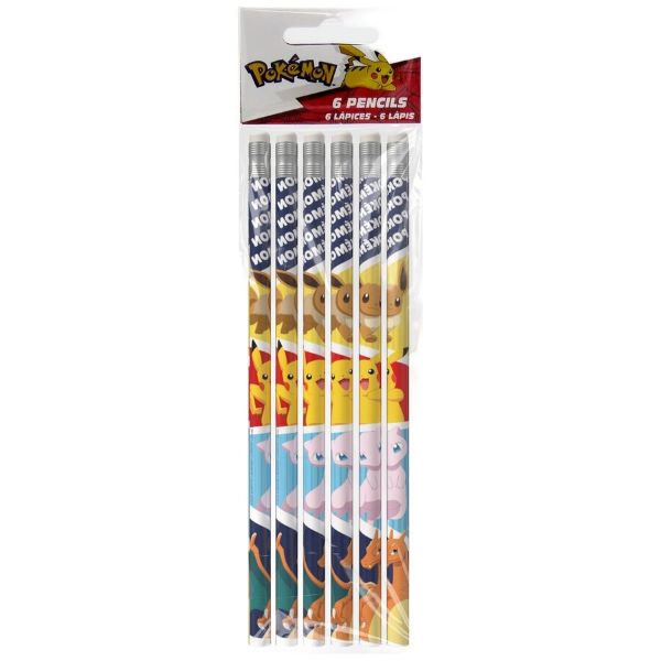 POKEMON Set di matite (6pz) – In Blister